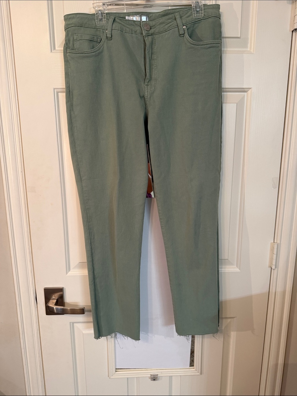 Kut from the Kloth Sage Green Ankle Jeans